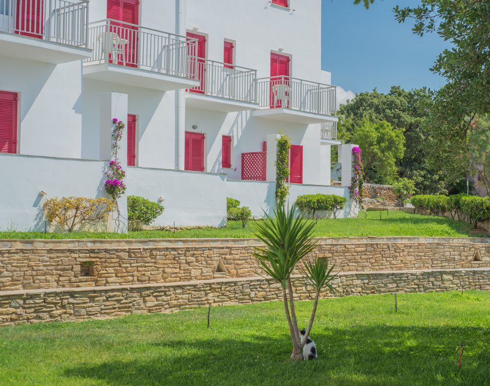 Ostria Hotel & Apartments Gávrio Kültér fotó